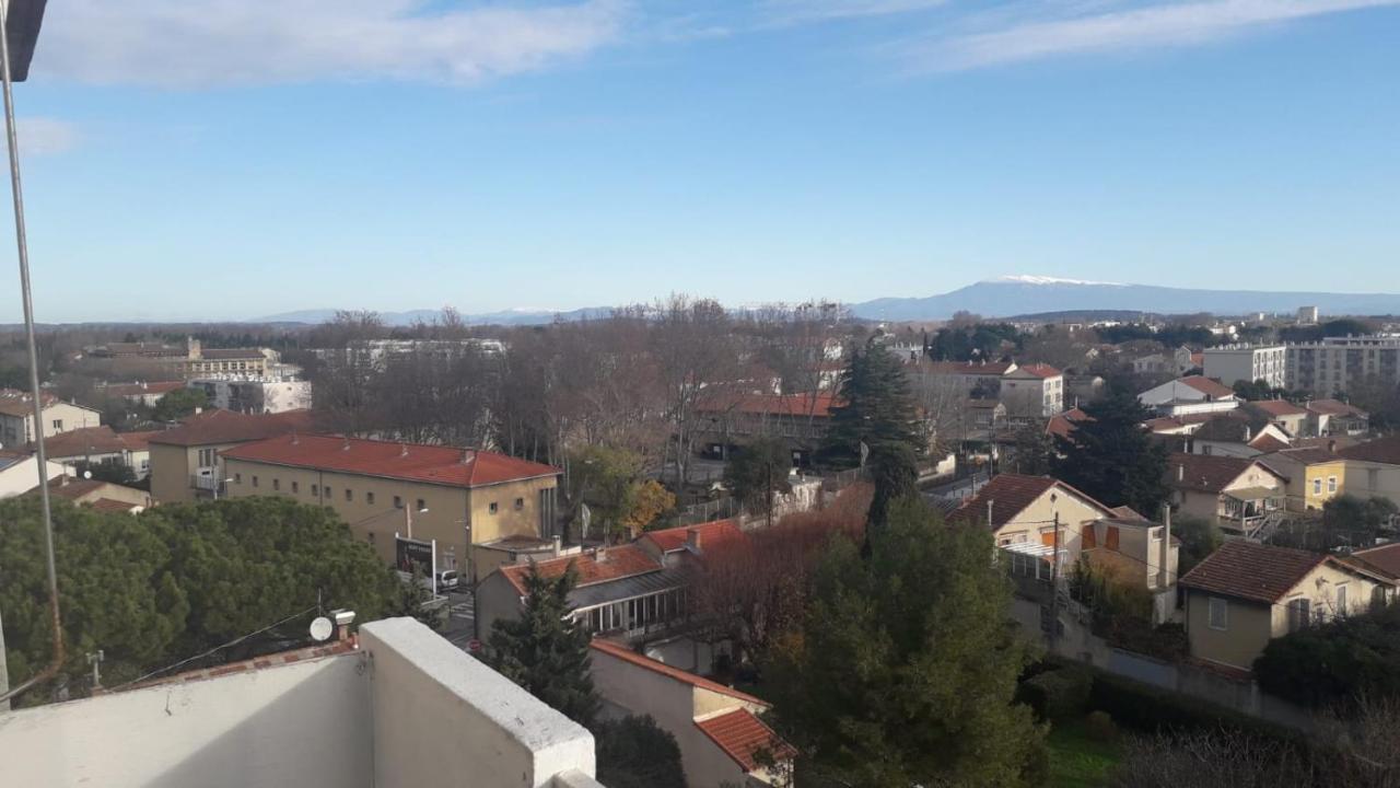 Agreable Appartement 4 Pieces, Vue Mont Ventoux, Proche Remparts Avignon Exteriör bild